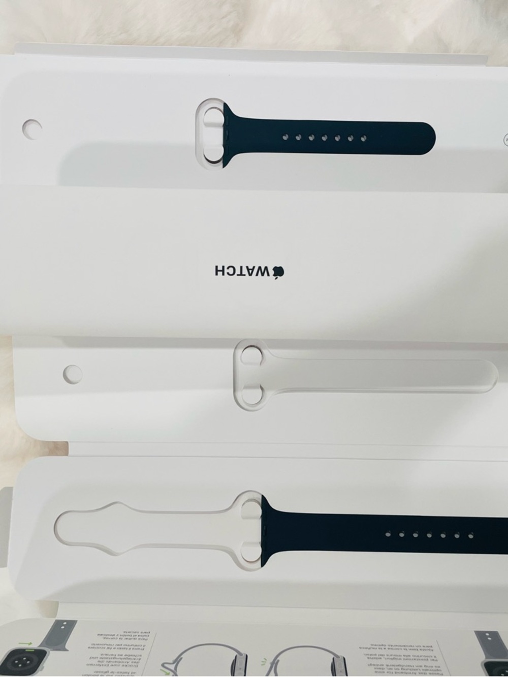 Apple Sport Band - Midnight Navy Blue